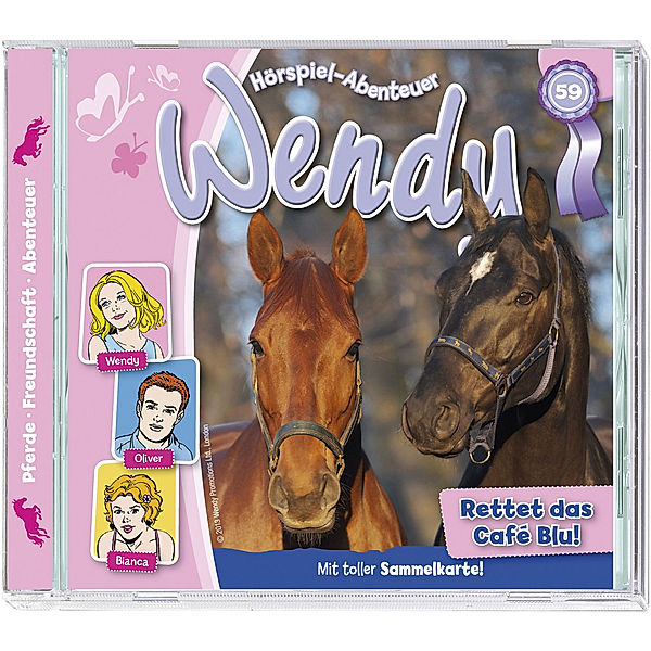 Wendy - Rettet das Café Blu, 1 Audio-CD, Wendy