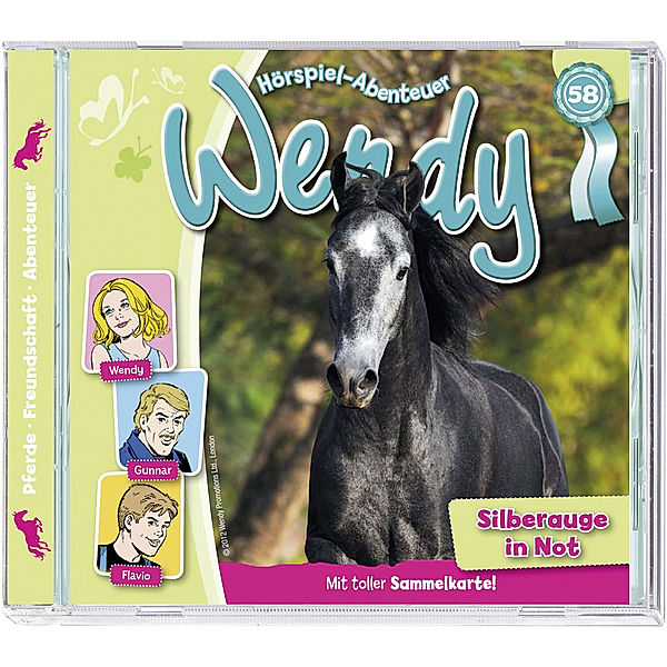 Wendy - Silberauge in Not, 1 Audio-CD, Wendy