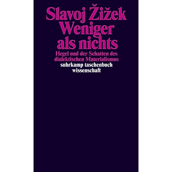 Weniger als nichts, Slavoj Zizek