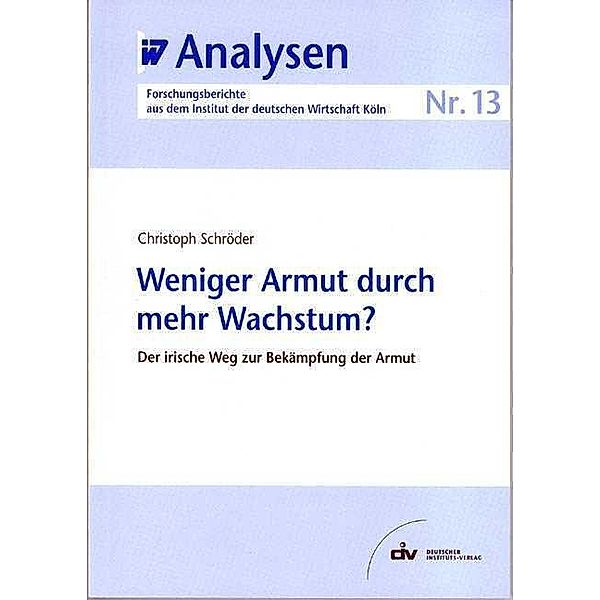 Weniger Armut durch mehr Wachstum?, Christoph Schröder