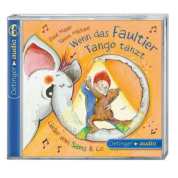 Wenn das Faultier Tango tanzt. Lieder vom Sams & Co., CD, Paul Maar