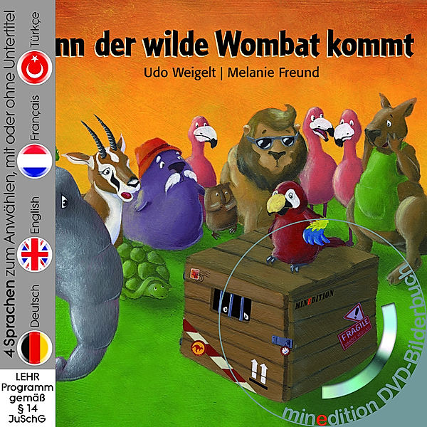 Wenn der wilde Wombat kommt (Buch mit DVD), Melanie Freund, Udo Weigelt