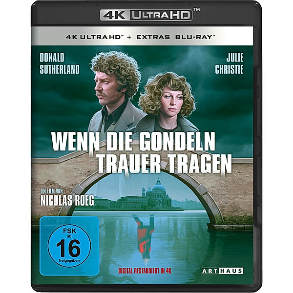 Wenn die Gondeln Trauer tragen (4K Ultra HD), Donald Sutherland, Julie Christie