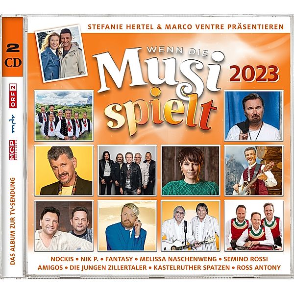 Wenn die Musi spielt 2023 (2 CDs), Diverse Interpreten