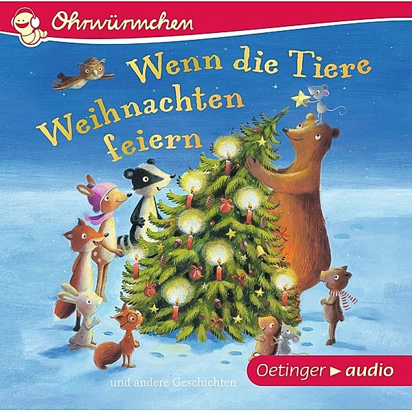 Wenn die Tiere Weihnachten feiern und andere Geschichten,1 Audio-CD, Anne-Kristin Zur Brügge, Susanne Lütje, Hans-Christian Schmidt, Katharina Rosenbaum