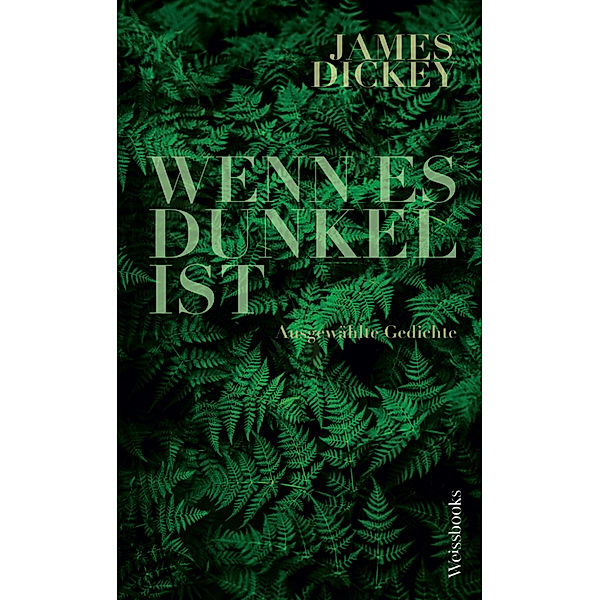 Wenn es dunkel ist, James Dickey, Joshua Mehigan