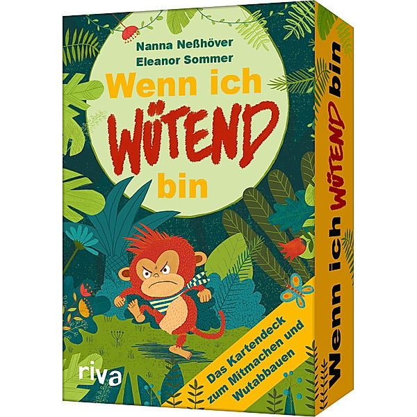 Wenn ich wütend bin - Das Kartendeck zum Mitmachen und Wutabbauen, Nanna Neßhöver