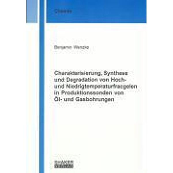 Wenzke, B: Charakterisierung, Synthese und Degradation von H, Benjamin Wenzke