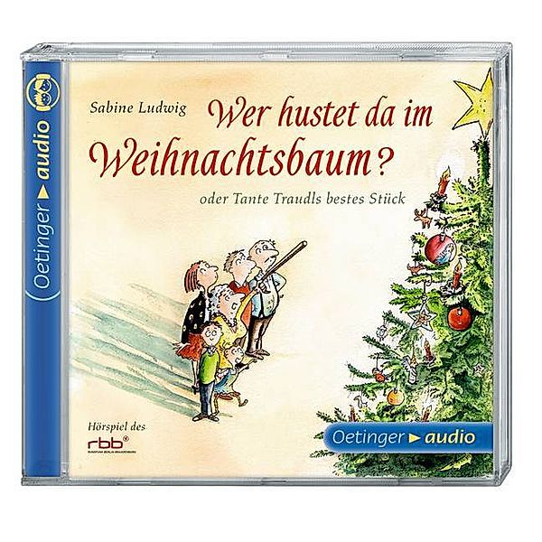 Wer hustet da im Weihnachtsbaum? oder Tante Traudls bestes Stück, 1 Audio-CD, Sabine Ludwig