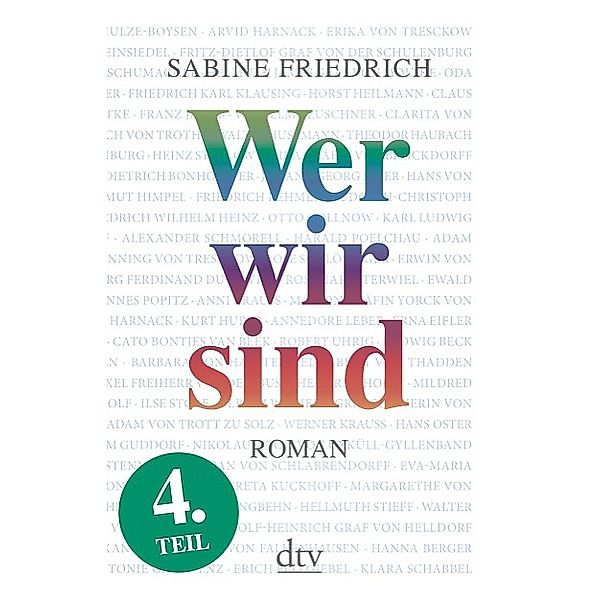 Wer wir sind (4) Roman. Vierter Teil, Sabine Friedrich