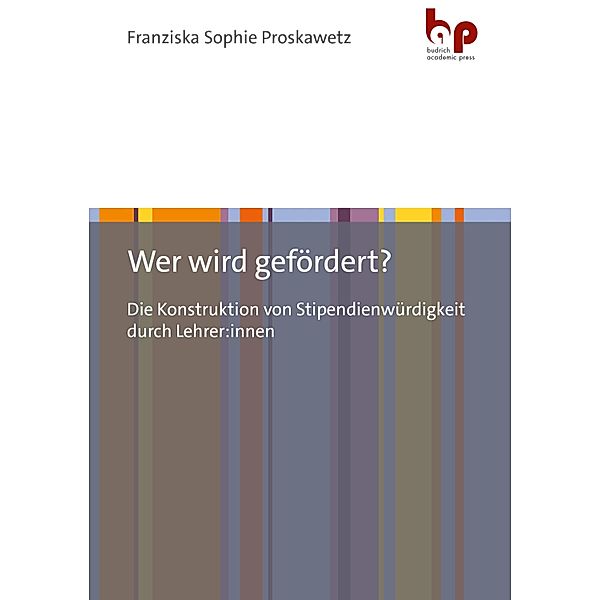 Wer wird gefördert?, Franziska Sophie Proskawetz