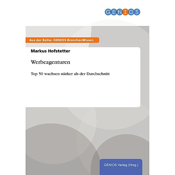 Werbeagenturen, Markus Hofstetter