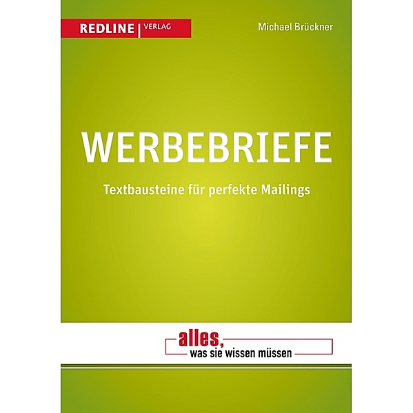 Werbebriefe / Redline Wirtschaft, Michael Brückner