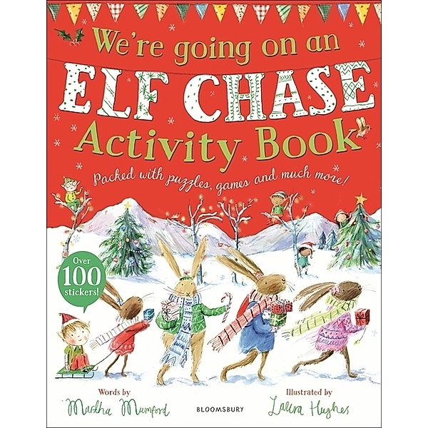 We're Going on an Elf Chase, Activity Book, Laura Hughes, Martha Mumford