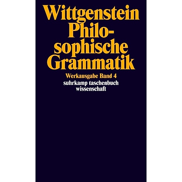 Werkausgabe.Bd.4, Ludwig Wittgenstein