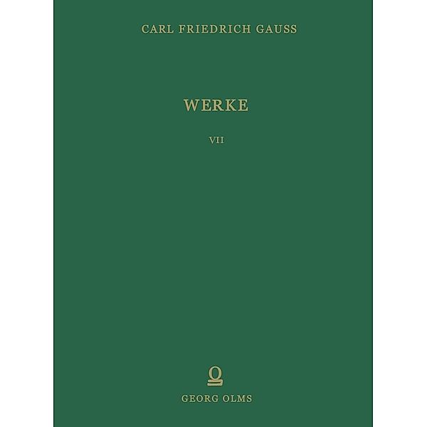 Werke, Carl Friedrich Gauß