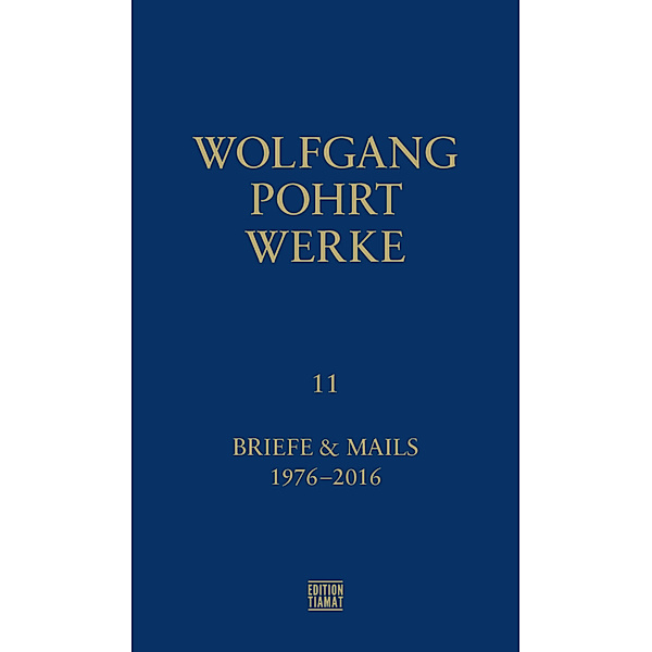 Werke Band 11, Wolfgang Pohrt