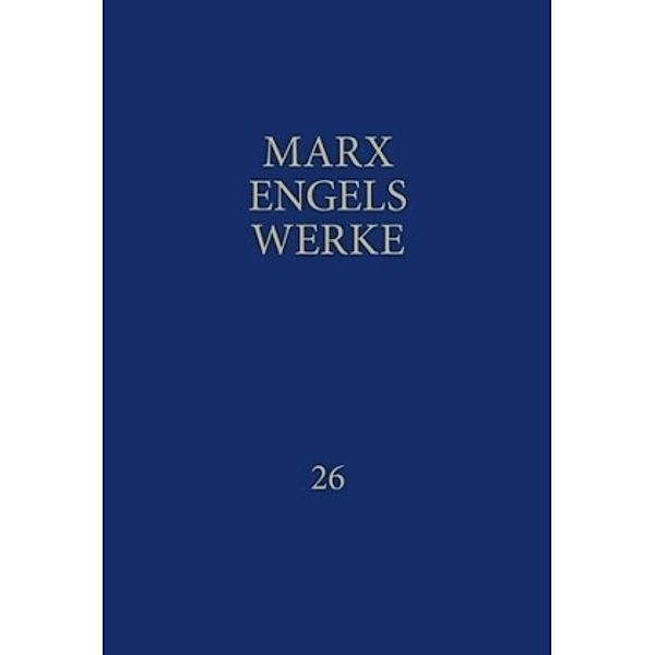 Werke: Bd.26/1 MEW / Marx-Engels-Werke Band 26.1, 3 Teile, Karl Marx, Friedrich Engels