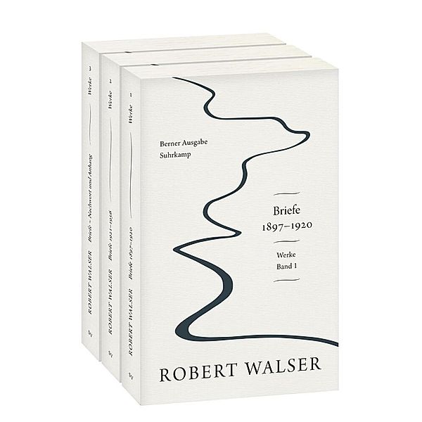 Werke. Berner Ausgabe, 3 Teile.Bd.1-3, Robert Walser