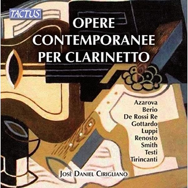 Werke Für Klarinette, Josè Daniel Cirigliano