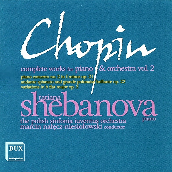 Werke Für Klavier Und Orchester Vol.2, Shebanova, Nalecz-Niesiolowski, Polish Sin