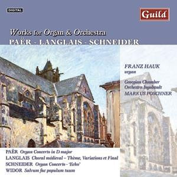 Werke Für Orgel+Orchester, Hauk, Poschner, Georgian Chamber Orchestra