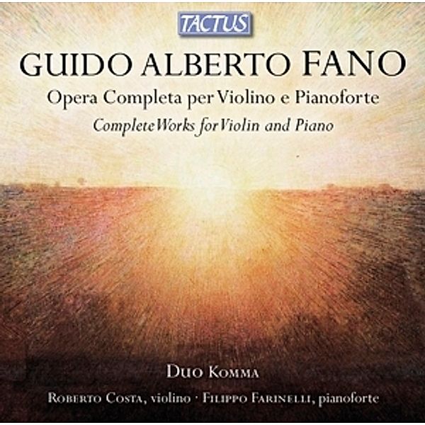 Werke Für Violine Und Klavier, Roberto Costa, Filippo Farinelli