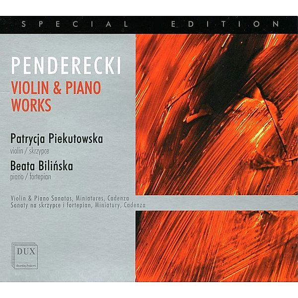 Werke Für Violine Und Klavier, Pickutowska, Bilinska