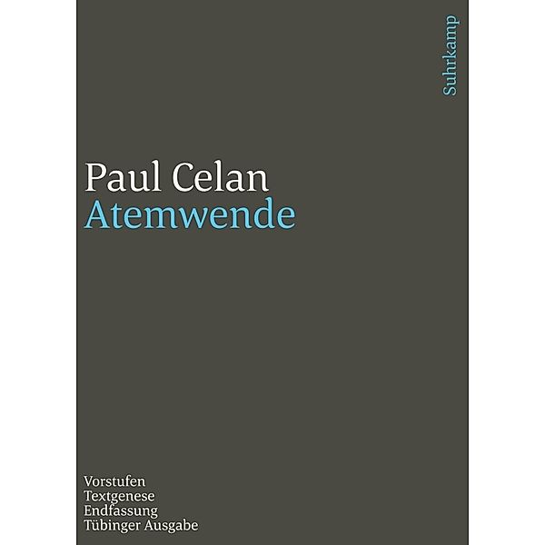 Werke. Tübinger Ausgabe, Paul Celan