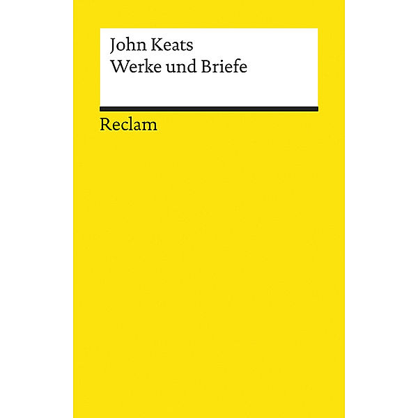 Werke und Briefe, John Keats