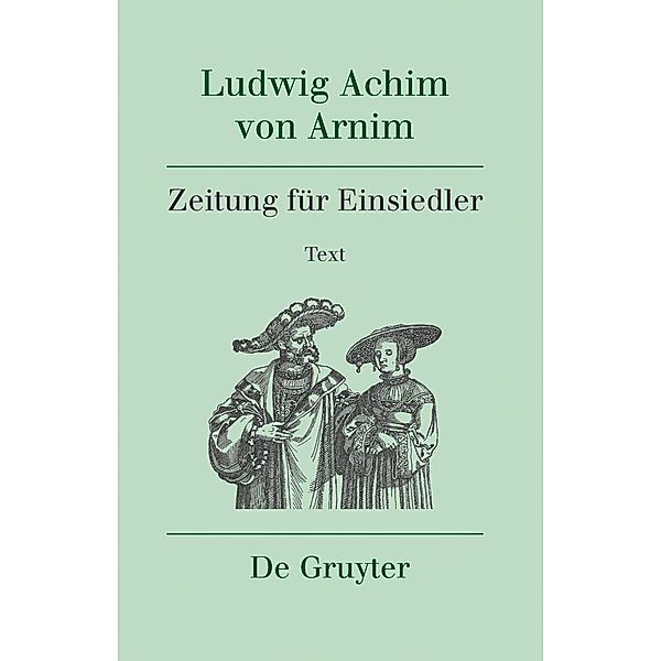 Werke und Briefwechsel 6, Ludwig Achim von Arnim