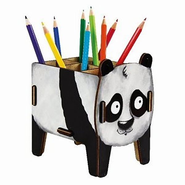 Werkhaus Stiftebox Vierbeiner Panda