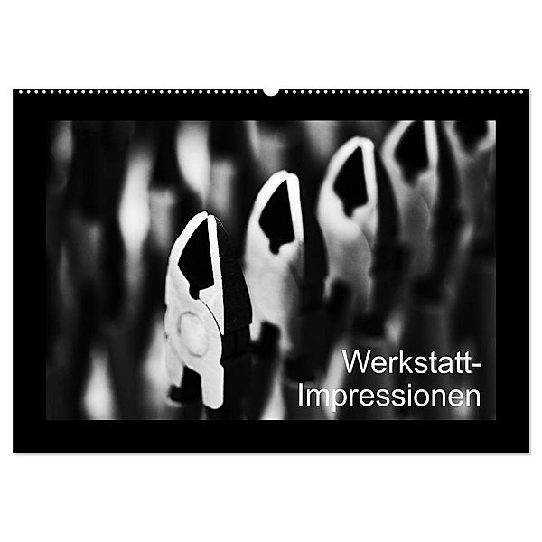 Werkstatt-Impressionen (Wandkalender 2024 DIN A2 quer), CALVENDO Monatskalender, Eduard Oertle