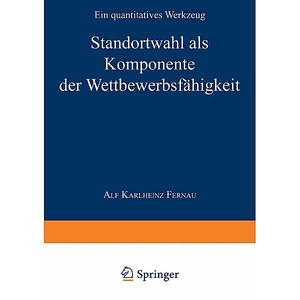 Werkzeuge zur Analyse und Beurteilung der internationalen Wettbewerbsfähigkeit von Regionen