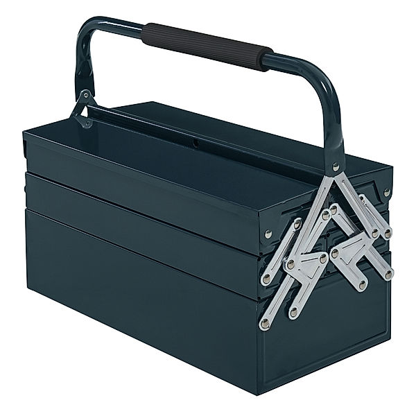 Werkzeugkoffer 5 Fach-Design (Farbe: dunkelgrün)