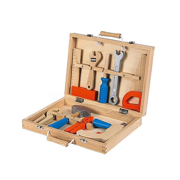 Janod Werkzeugkoffer BRICO ‘KIDS  9-teilig aus Holz