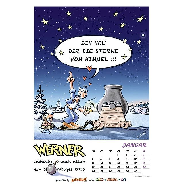 Werner Kalender 2015 - Kalender günstig bei Weltbild.de bestellen