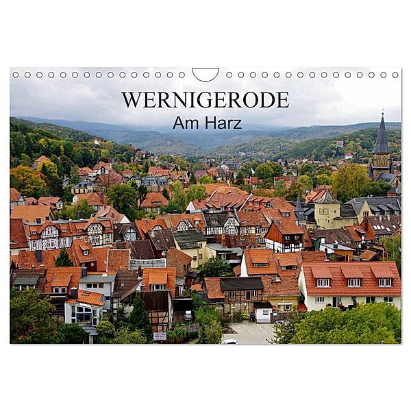 Wernigerode am Harz (Wandkalender 2024 DIN A4 quer), CALVENDO Monatskalender, Klaus Fröhlich