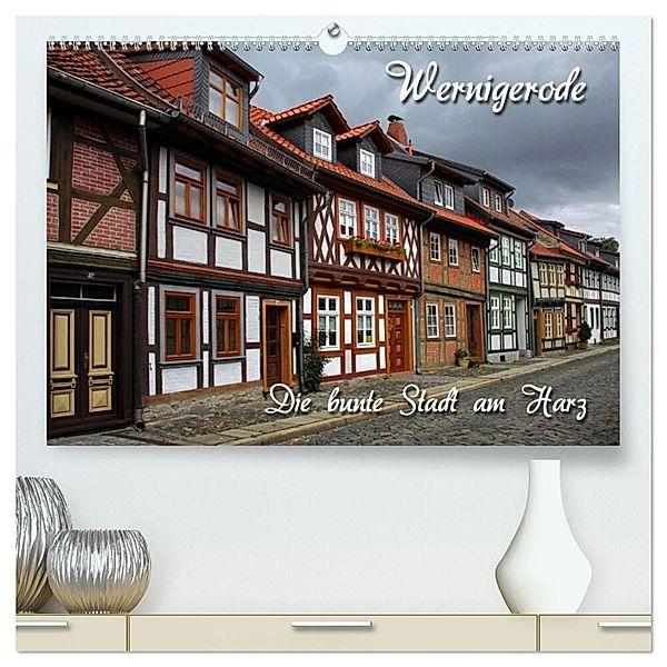 Wernigerode (hochwertiger Premium Wandkalender 2024 DIN A2 quer), Kunstdruck in Hochglanz, Martina Berg