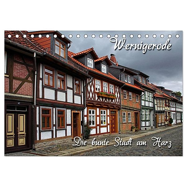 Wernigerode (Tischkalender 2024 DIN A5 quer), CALVENDO Monatskalender, Martina Berg