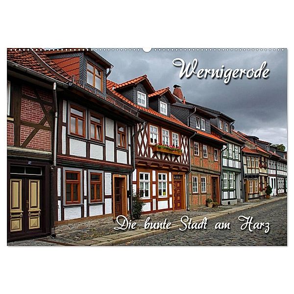 Wernigerode (Wandkalender 2024 DIN A2 quer), CALVENDO Monatskalender, Martina Berg