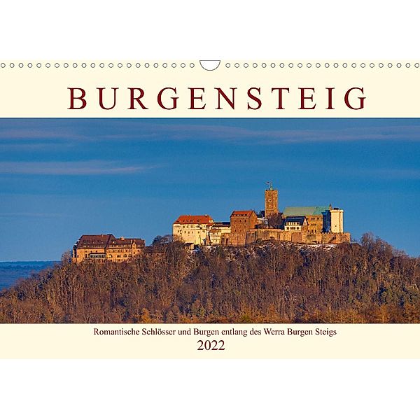 Werra Burgen Steig (Wandkalender 2022 DIN A3 quer), Roland Brack