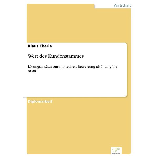 Wert des Kundenstammes, Klaus Eberle