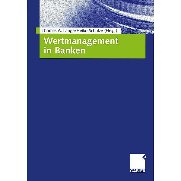 Wertmanagement in Banken