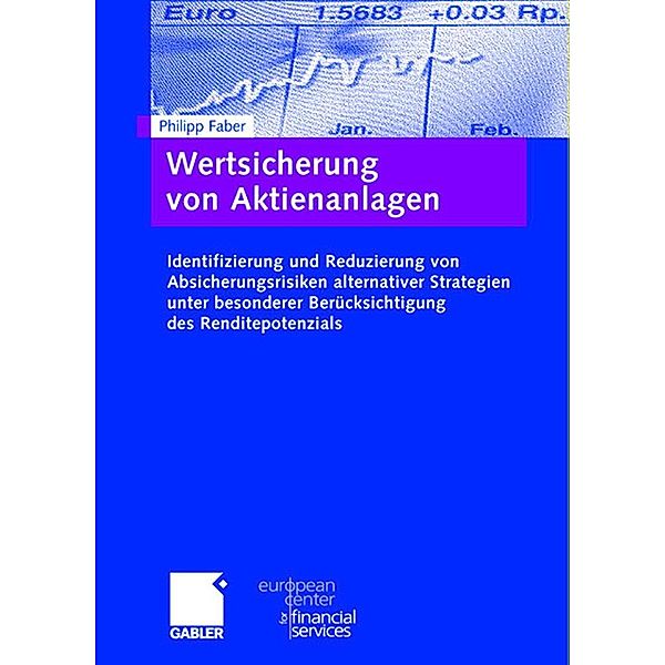 Wertsicherung von Aktienanlagen / Schriftenreihe des European Center for Financial Services, Philipp Faber