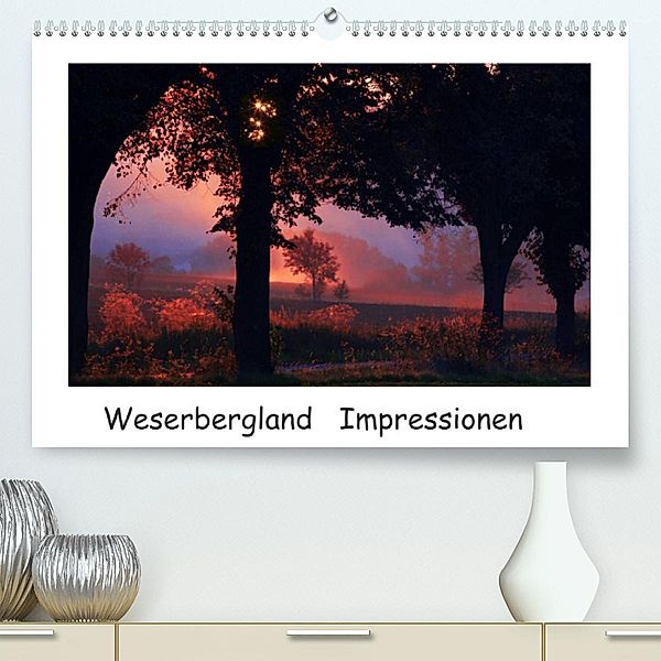 Weserbergland Impressionen (Premium, hochwertiger DIN A2 Wandkalender 2023, Kunstdruck in Hochglanz), Thomas Fietzek