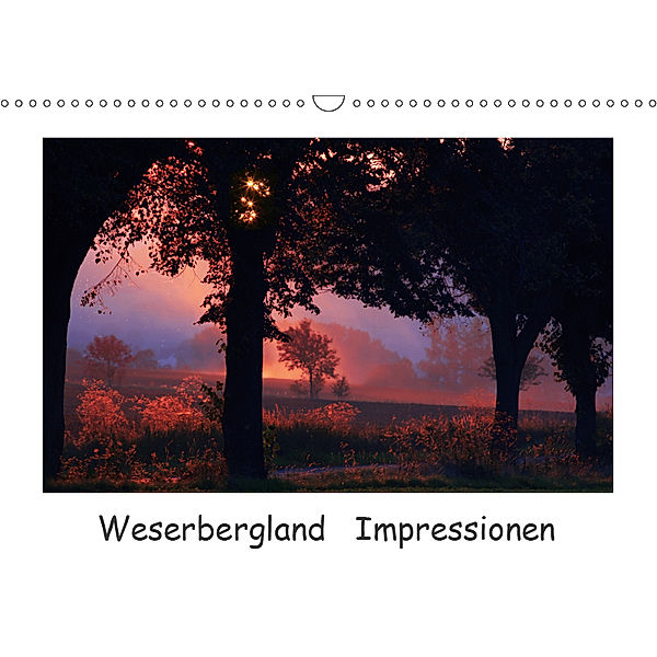Weserbergland Impressionen (Wandkalender 2019 DIN A3 quer), Thomas Fietzek