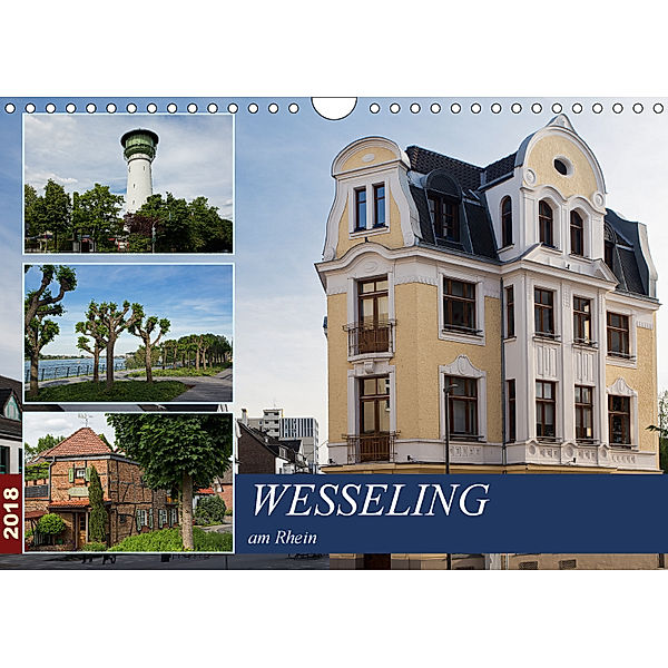 Wesseling am Rhein (Wandkalender 2018 DIN A4 quer), U. Boettcher