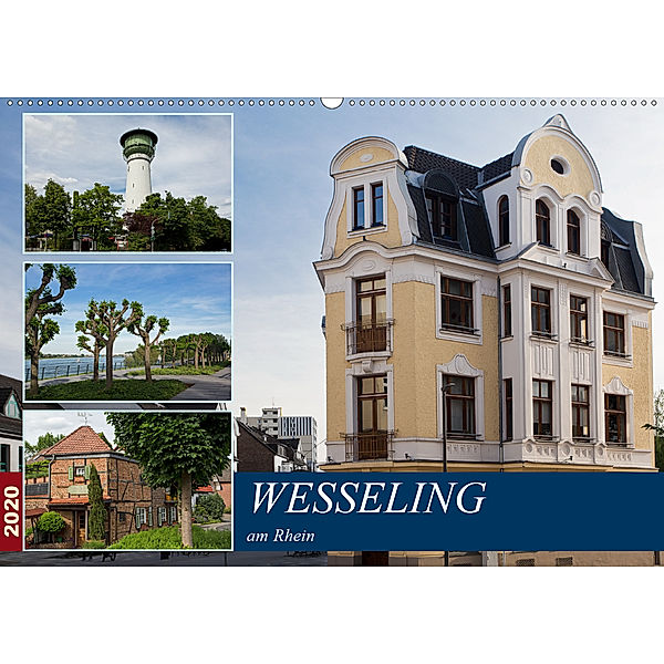 Wesseling am Rhein (Wandkalender 2020 DIN A2 quer), U. Boettcher