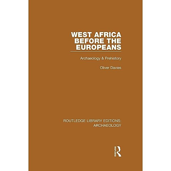 West Africa Before the Europeans, O. Davies